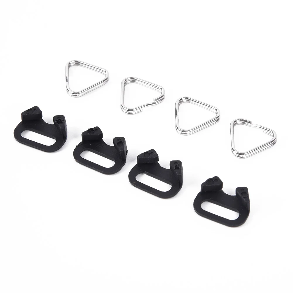 4 Pack of Triangular Split Rings for Camera Shoulder and Belt Straps Suitable for DSLRs and Small Aperture Cameras