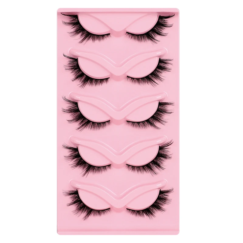 Wimpern 5/10/16 Paar 3D Faux Nerz Wimpern Natürliche Falsche Wimpern Wiederverwendbare Dramatische Volumen Wimpern Make-Up Wimpern Verlängerung