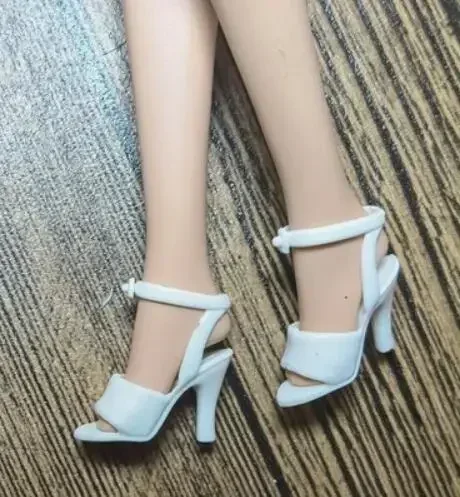 High quality YJ108 classic shoes flat foot high heels sandals fun to choose for your Barbiie dolls 1/6 Scale accessories