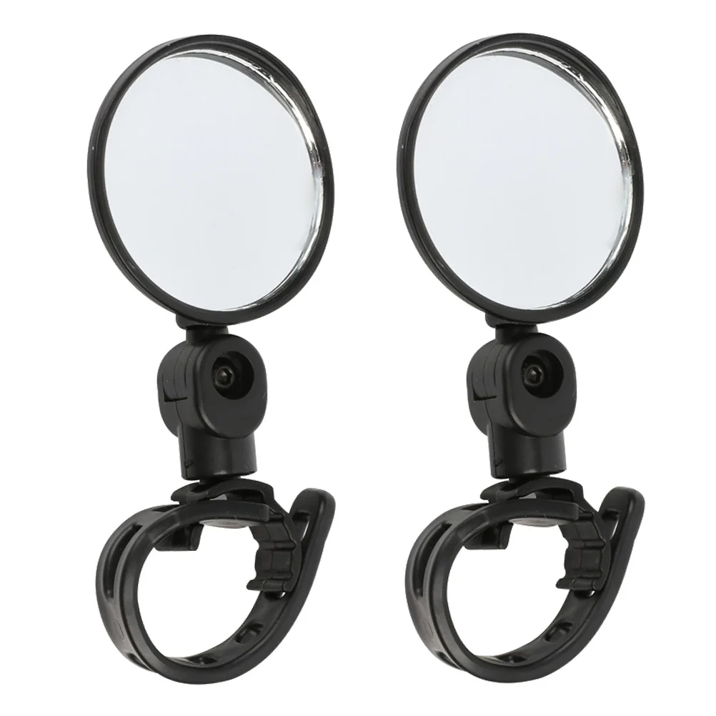 Specchietti retrovisori per manubrio girevoli regolabili da 2 pezzi Specchietto per bici resistente ai graffi anti-fragmentazione con ampia vista