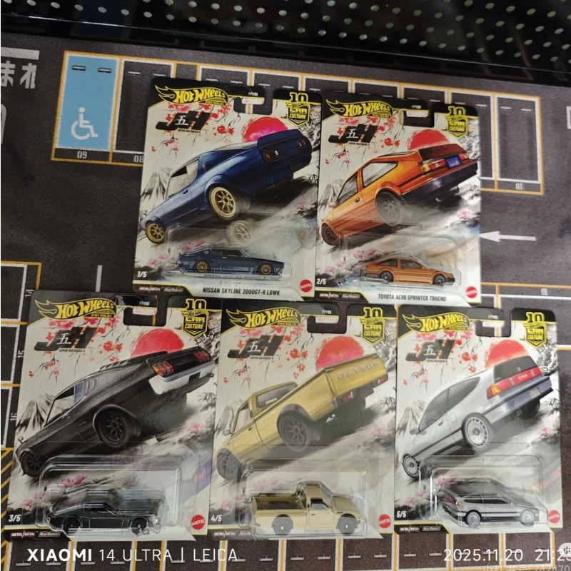 ホットウィール 1:64 トヨタ AE86 FPY86 ダイキャストカーモデル - 合金製コレクタブルカー カスタム誕生日プレゼント用