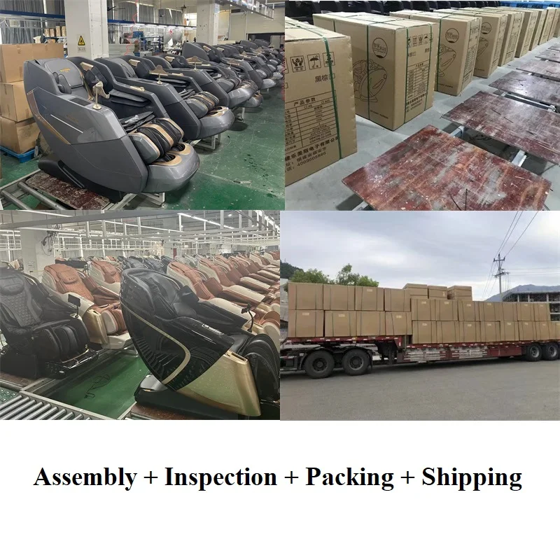 Factory Price 3D SL Rail Luxury Lying Massage Chair Cheap and Electric Massage Chair