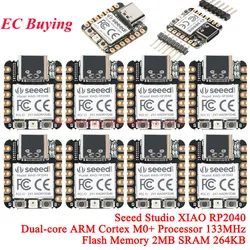 10pcs/1pc RP2040 Seeed XIAO Raspberry Pi Development Board Module Seeeduino Seed Studio For Arduino/MicroPython/CircuitPython