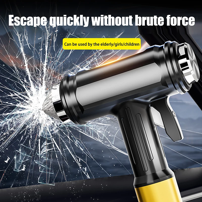 1PC Car Safety Hammer Metal Auto Emergency Window Glass Breaker Car Life-Saving Escape Rescue Safety Hammer