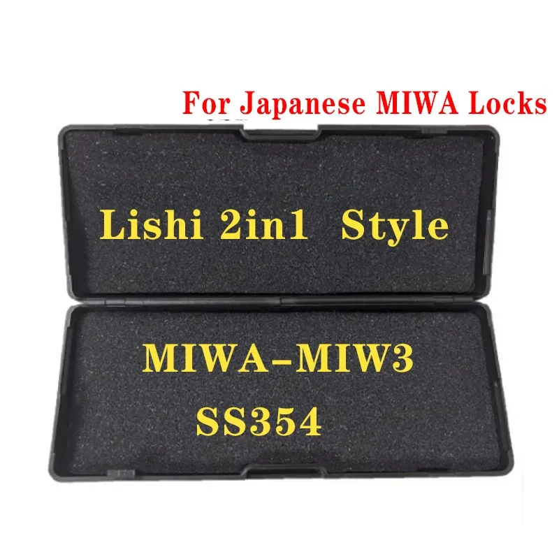 

Lishi Style MIW3 2-in-1 for Japanese MIWA Locks Lishi pick tool locksmiths tool