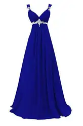 ANGELSBRIDEP Sweetheart Chiffon Evening Dress Junior Maid Of Honor Gowns Waist Beads Crystals Formal Imported-Party-Dress