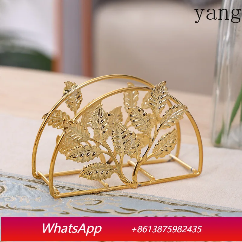 

Держатель для бумажных полотенец LMM Home Creative: золотистый, квадратный, для отелей, ресторанов, кафе, настольный