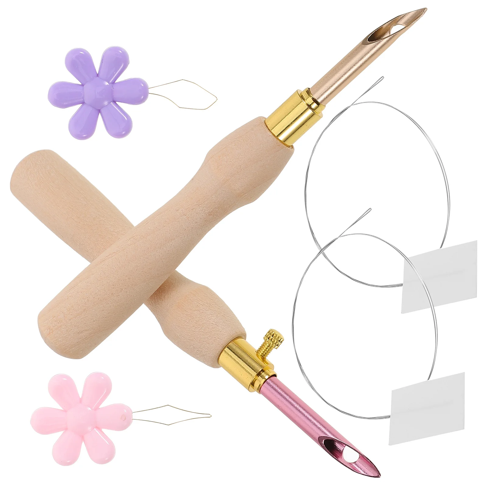 

1 set 1 Set Punch Needle Kit For Embroidery Diy Art Craft Needles Tools Wool Fabric Sewing Beginner Punch Needle Kits Adults