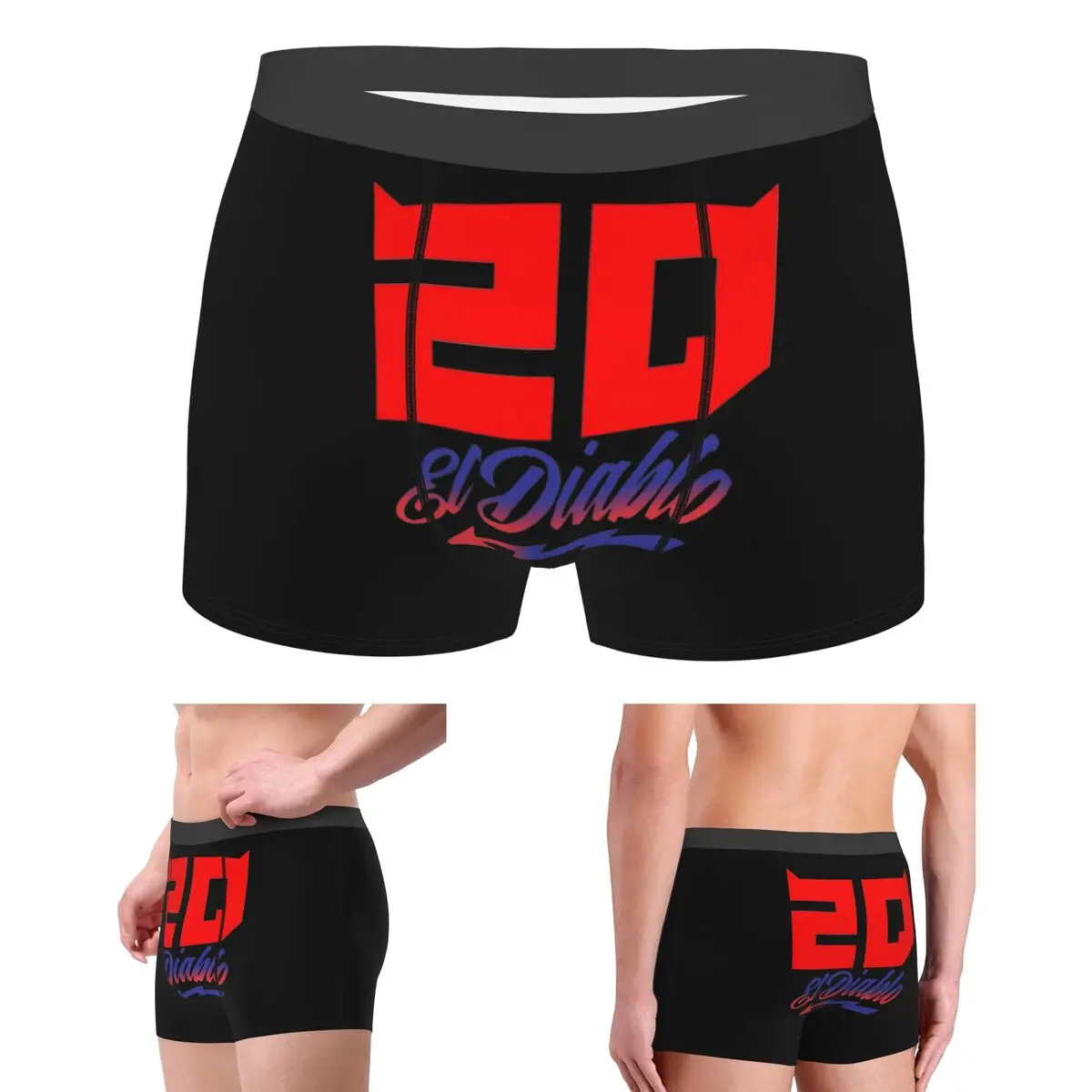 

Boxer Underpants Shorts Fabio Quartararo 20 Panties Men's Comfortable Underwear for Homme Man Boyfriend Gifts
