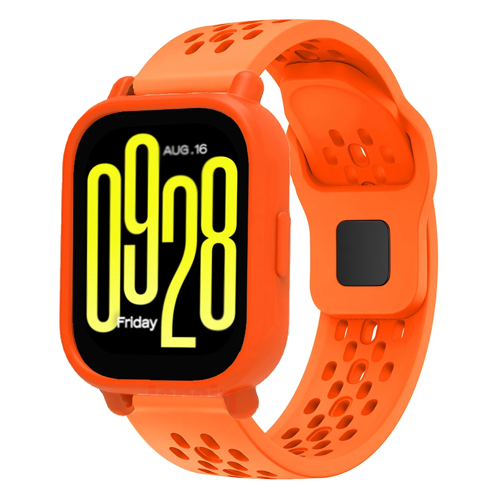 Soft Case For Redmi Watch 5 Active Strap Cover Sport Wristband Correa For Redmi Watch 5 Lite Band Shell Suit Accessories