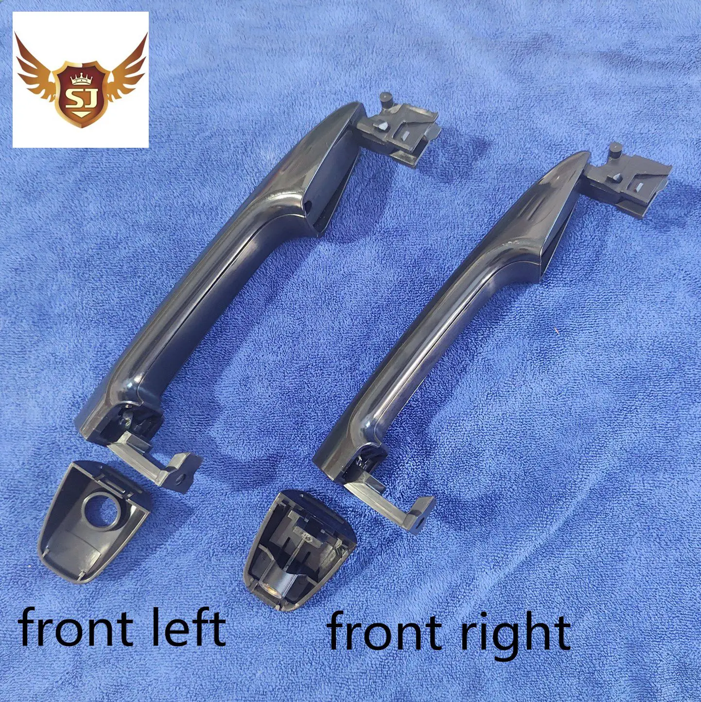 Exterior Door Handle for Toyota Avensis 2009, Camry 2015, Prius V, Sienna , Venza , wish , Front left or right Black