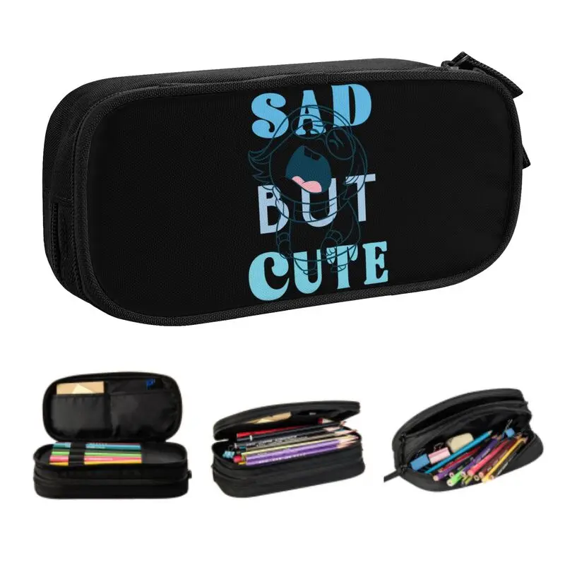 Custom Inside Out Sad But Cute School Pencil Case Boys Gilrs Large Capacity Pencil Pouch Students Stationery