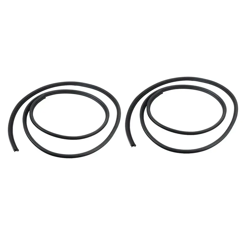 

A33K-2Pcs LH/RH Door Weatherstrip Seal For Ford F-250 F-350 1999-2016 3C3Z-2520708-AA 3C3Z2520708AA Rubber Sealing Strips