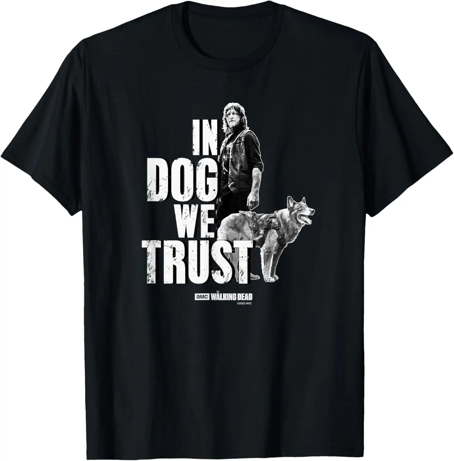 

The Walking Dead Daryl Dixon In Dog We Trust T-Shirt