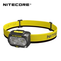 NITECORE UT27 800 Lumens Ultra Lightweight Dual light source headlamp With USB-C Rechargeable Battery For Trail Running Camping