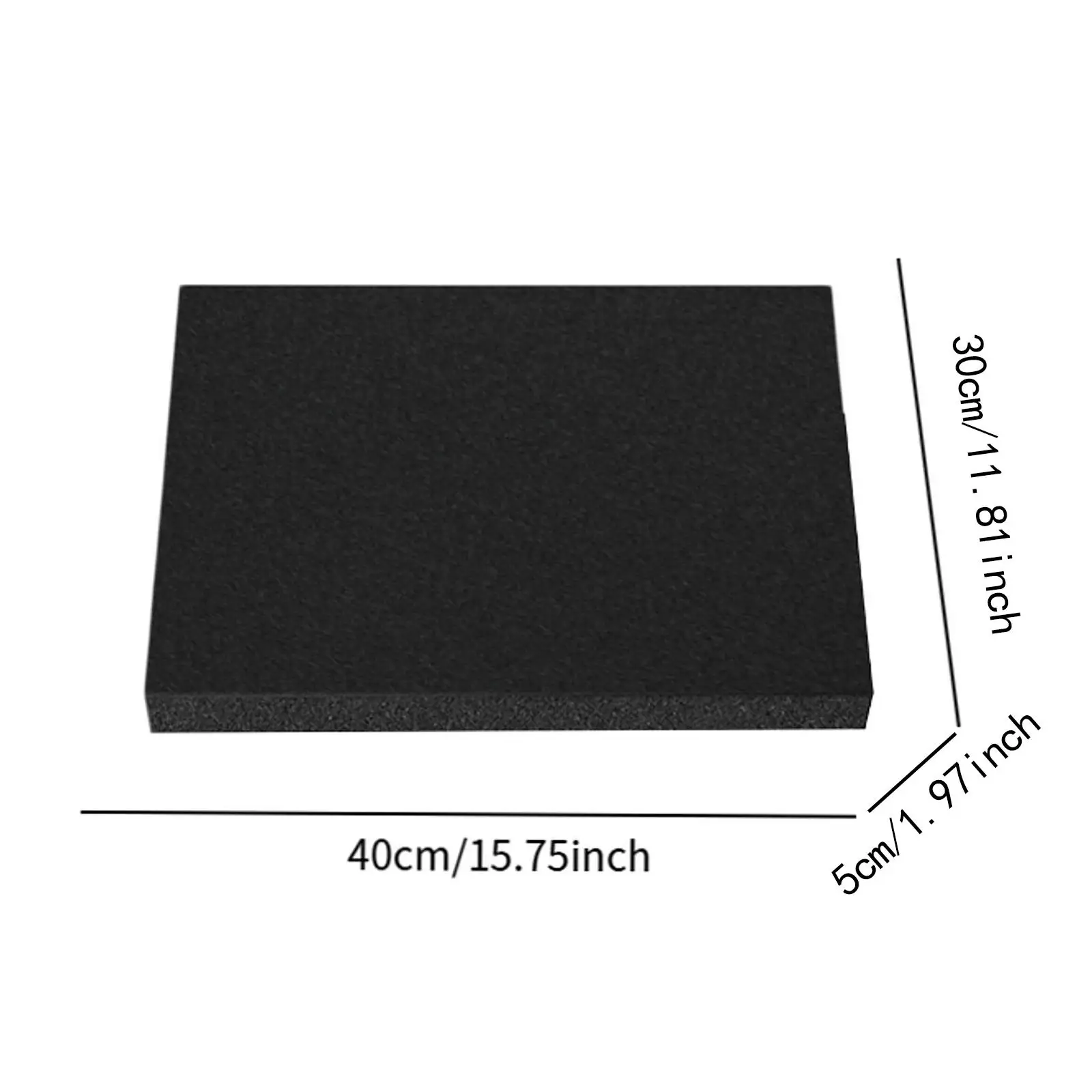4x polyurethan foam tray pack foam cushion Accessoirs versatile for DIY