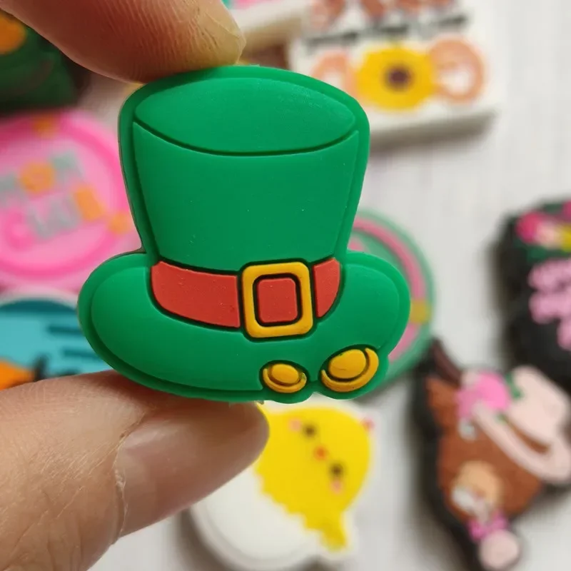 50pcs New Focal Silicone Beads Cartoon Pearl Beads Food Grade Silicone Baby Teether Toys DIY Pacifier Chain Jewelry Accessories