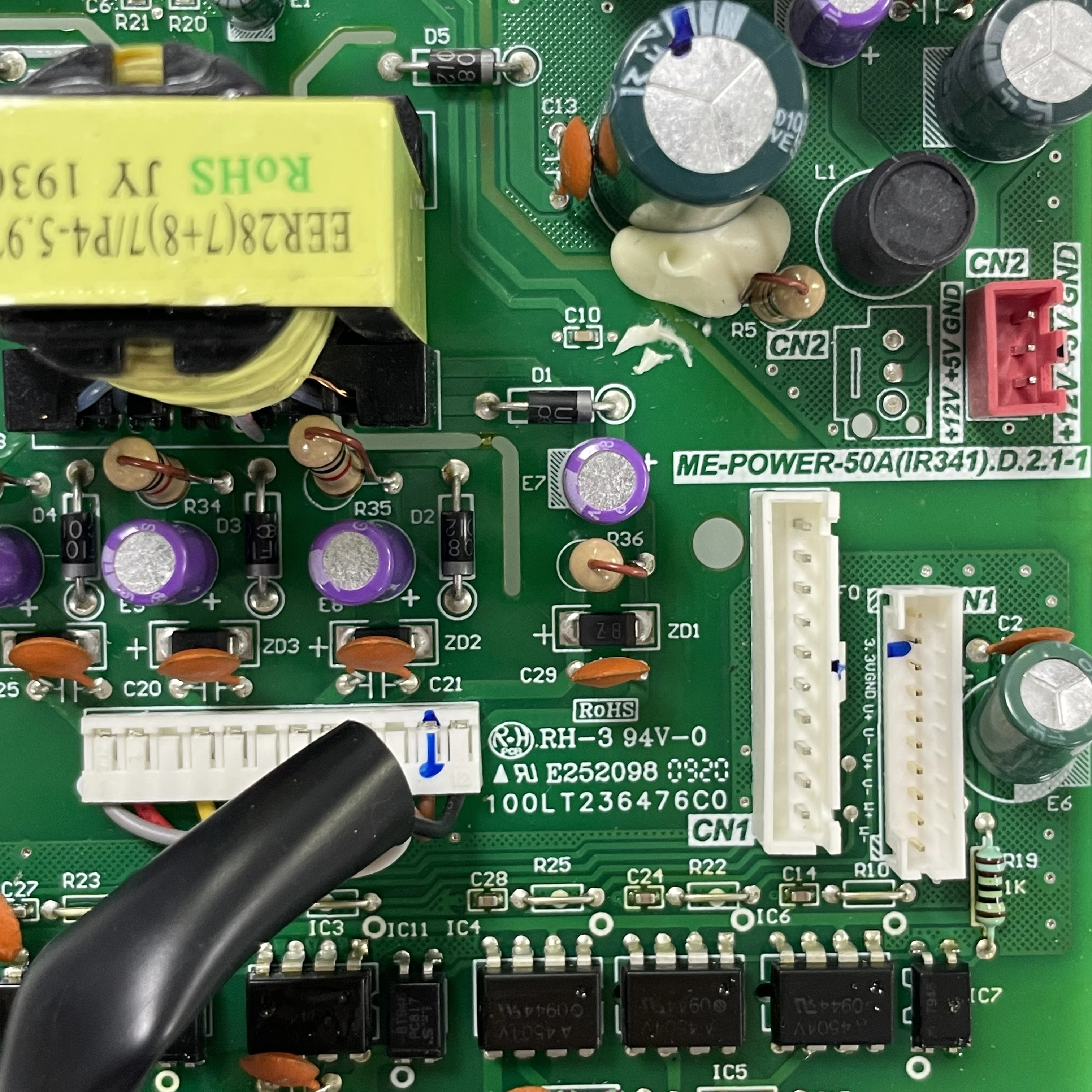 TLF مكيف الهواء المركزي Midea V4 الأصلي المحمول 50A Vrf AC System ME-POWER-50A(IR341).D.2.1 Invert Ac Pcb Board للبيع