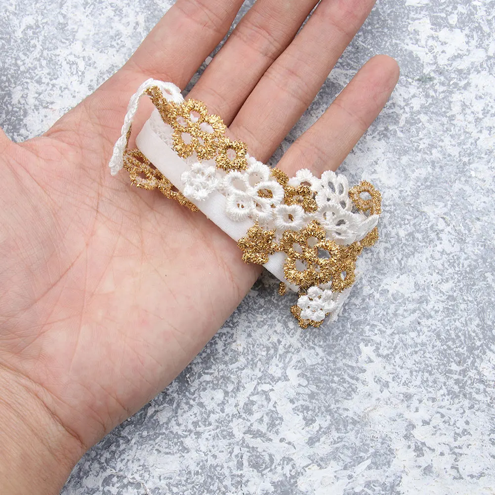 

6pcs Baby Headbands Stretchy Newborn Lace Floral Infant Toddler Girls Hair Accessories Comfortable Adjustable For Photo Shoot