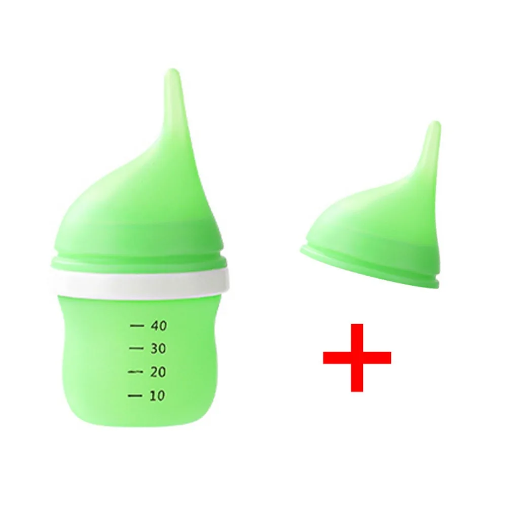 Botella de leche para mascotas de 40ml, tetina de silicona resistente a mordeduras, botella para enfermera de mascotas, alimentación precisa reutilizable, botella de leche para bebés y gatos para el hogar