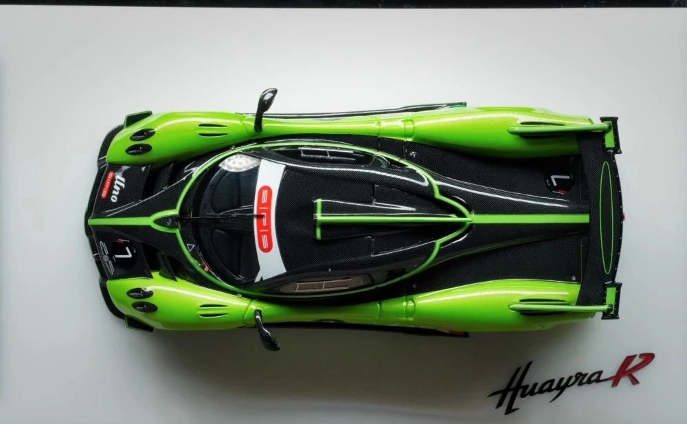 

Stocks DMY 1:64 Huayra R Two Colors Resin Model Car In 2025 Collection Gift Scale