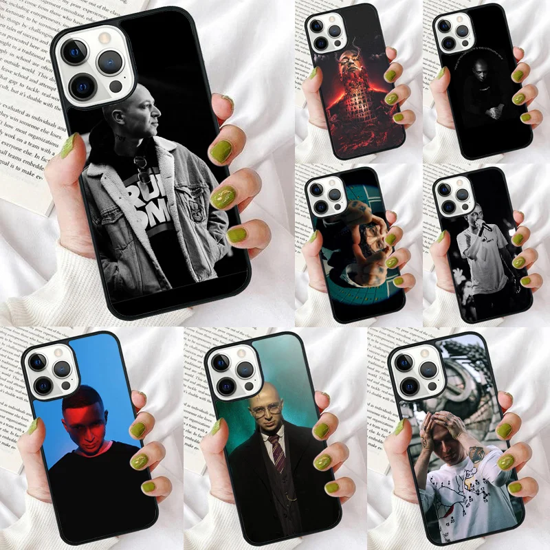 Russian rapper Oxxxymiron Phone Case for iPhone 16 15 14 12 13 mini PLUS X XS XR 11 PRO MAX Back Cover Fundas Shell