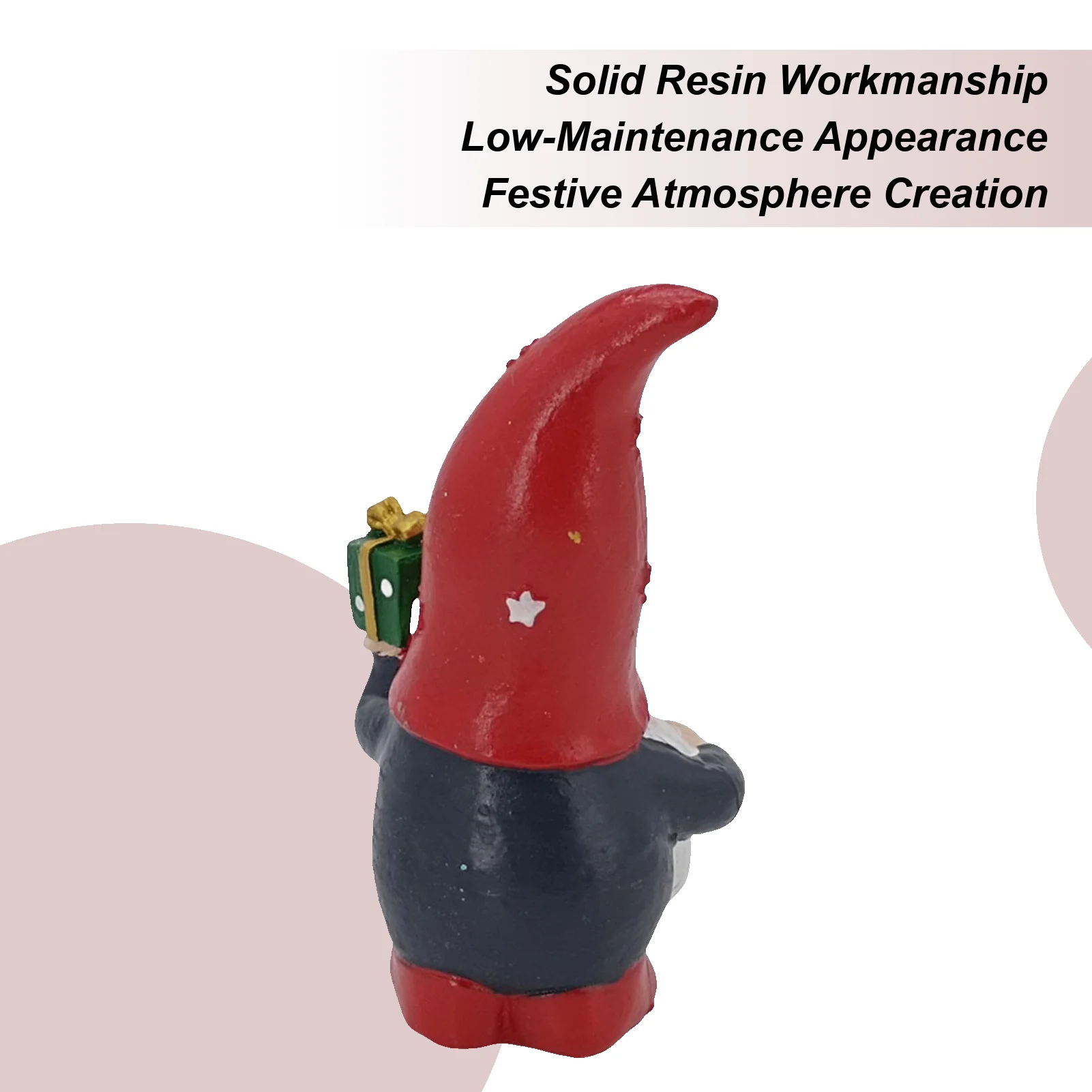 

Гном домашний декор Рождественские фигурки гномов смола милая белая борода карлик для клумбы патио пляж крыльцо бассейн День благодарения день рождения