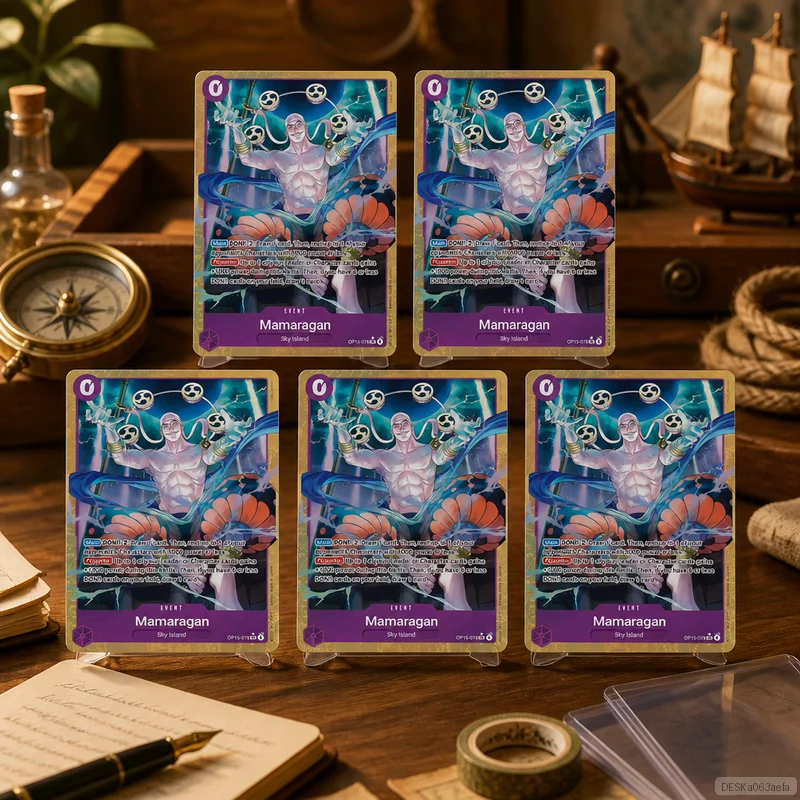 Mamaragan OP15-078 en DIY OPCG Collection Cards Self Made Single Card Classic Game Anime Card Gift Toy 5PCS 10PCS Set