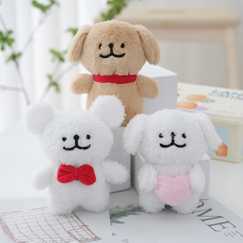 Cute Korean Maltese Dog Plush Toy Soft Stuffed Animal Doll Cartoon Puppy Kids Boys Girls Birthday Gifts