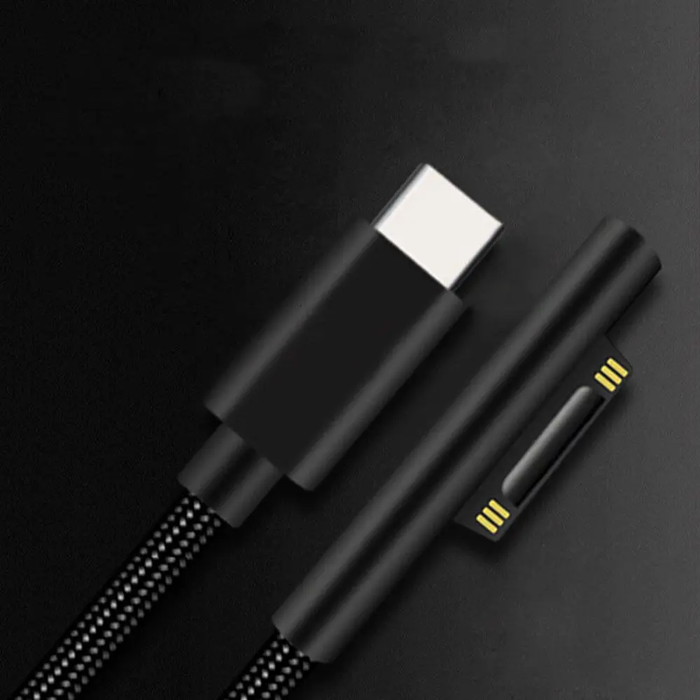 USB Type C Power Supply Charger Adapter 102W 15V 4A PD Fast Charging Cable for Microsoft Surface Pro 7/6/5/4/3 Book/Book 2