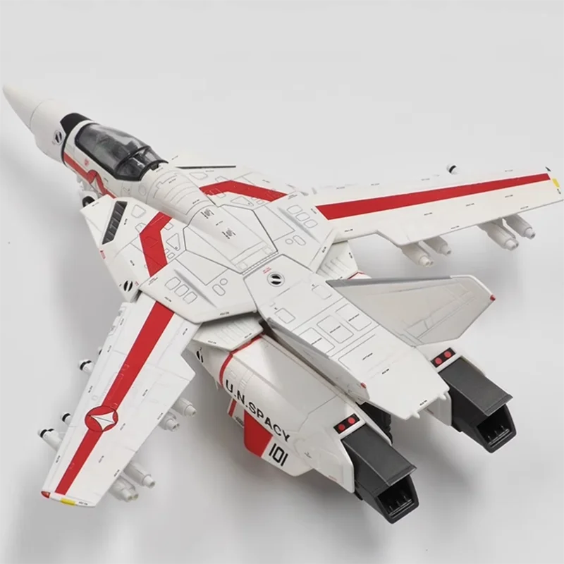 Calibre Wings 1/72 Scale Battlestar Macross VF-1J A Rick Hunter Alloy CA72RB09 Military Air Force Combat Aircraft Model Toy Gift