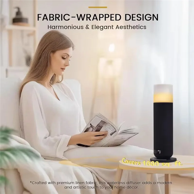 

【Today Only】Room Fragrance Diffuser Cover Up To 165M³ Smart Scent Air Machine Electric Smell For Home Hotel Aroma Diffuser