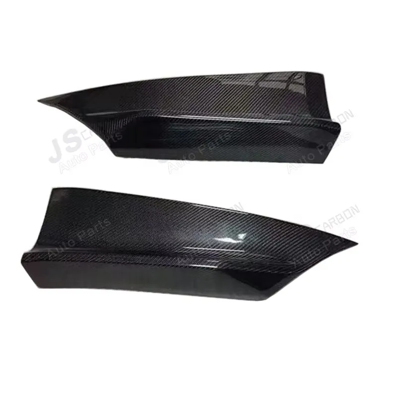 High quality For Audi A7 S7 RS7 2011-2015 carbon fiber wrap angle carbon anti-collision Front Bumper corner Body Kit