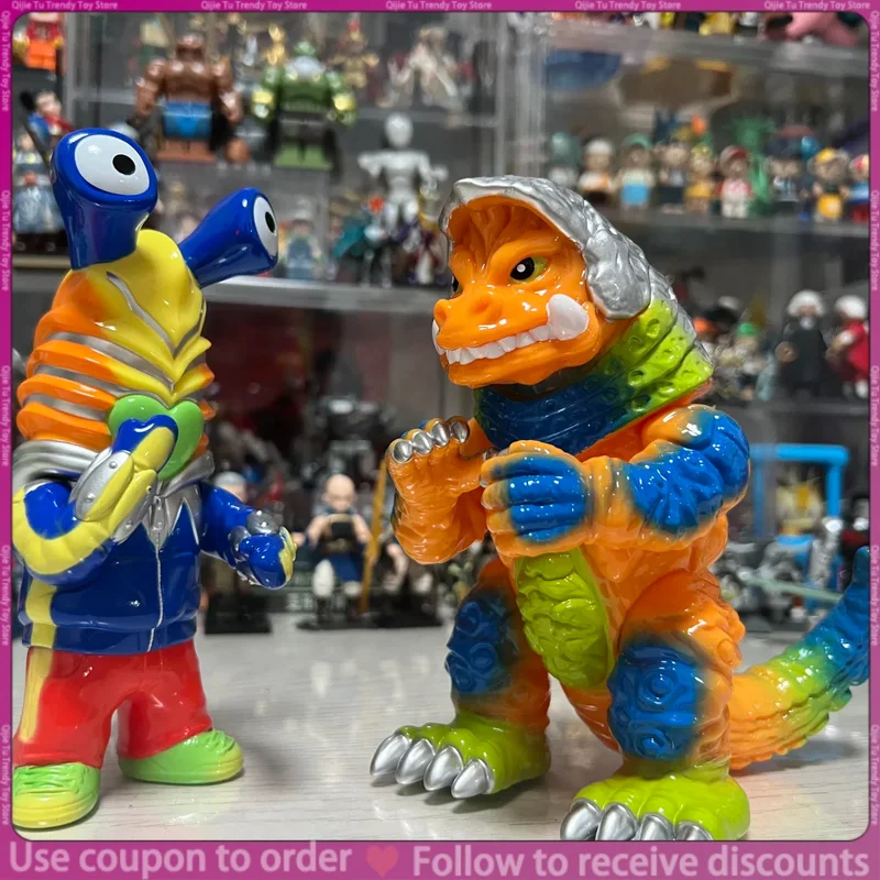 

In Stock Genuine Artverse Chima Ultraman Monster Art Vinyl Series 2nd Edition Blind Box Desktop Ornament Cute Gift About 14cm