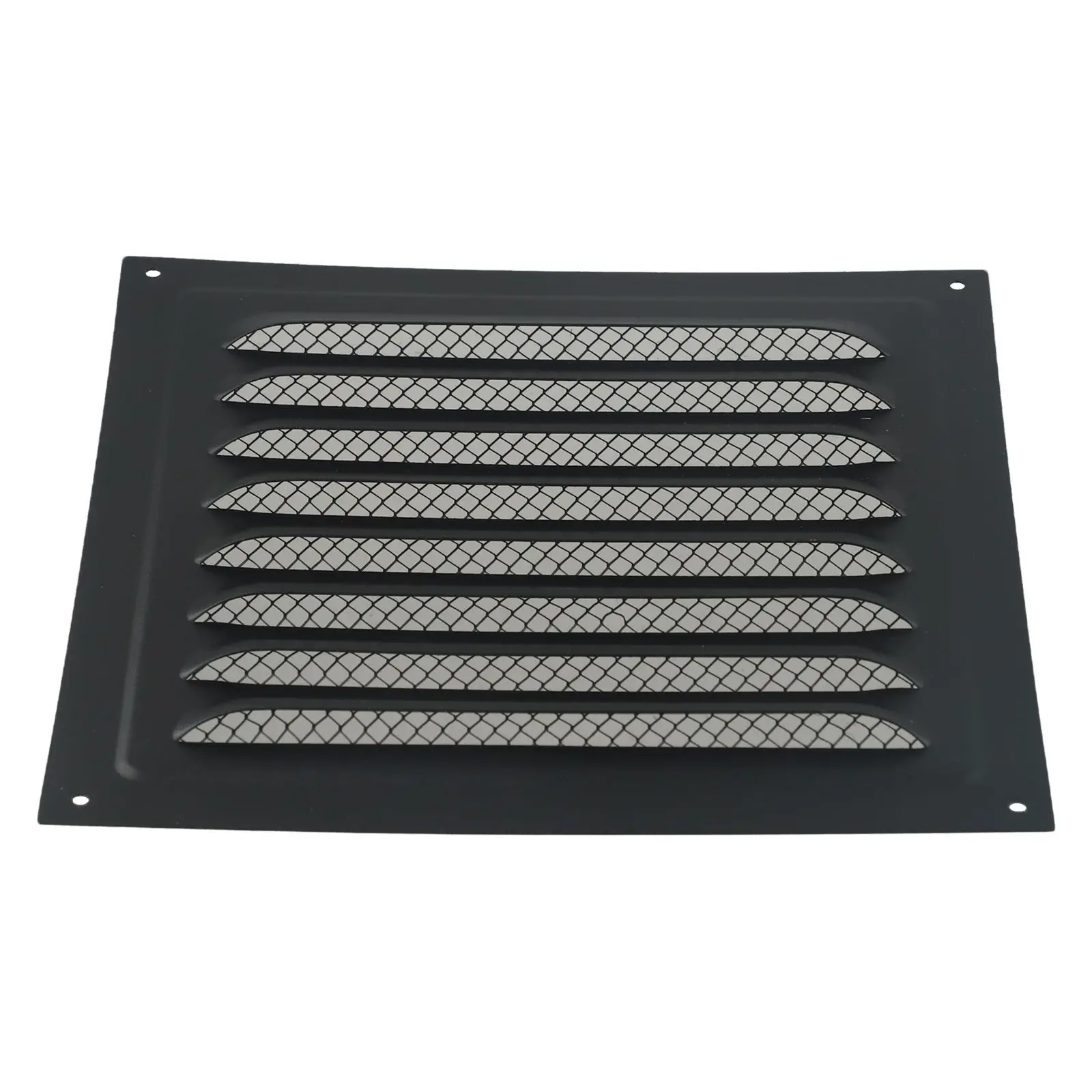 

1/2pcs Stainless Steel Air Ventilation Cover Louver Ducting Ceiling Ventilation Grill Cover 200x200mm For HVAC/Ceiling Side Wall