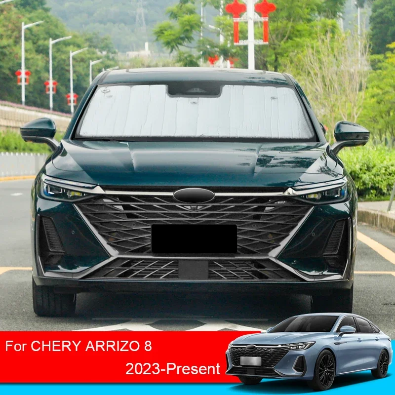 

For Chery ARRIZO 8 2023-Present Car Sunshades UV Protection Cover Side Window Curtain Sun Shade Visor Mat Windshield Accessory