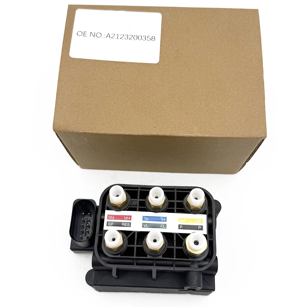 Luftfederungskompressor-Magnetventilblock A2123200358 2123200358 Passend für Mercedes Benz W164 GL350 GL450 GL550 – Detail 3