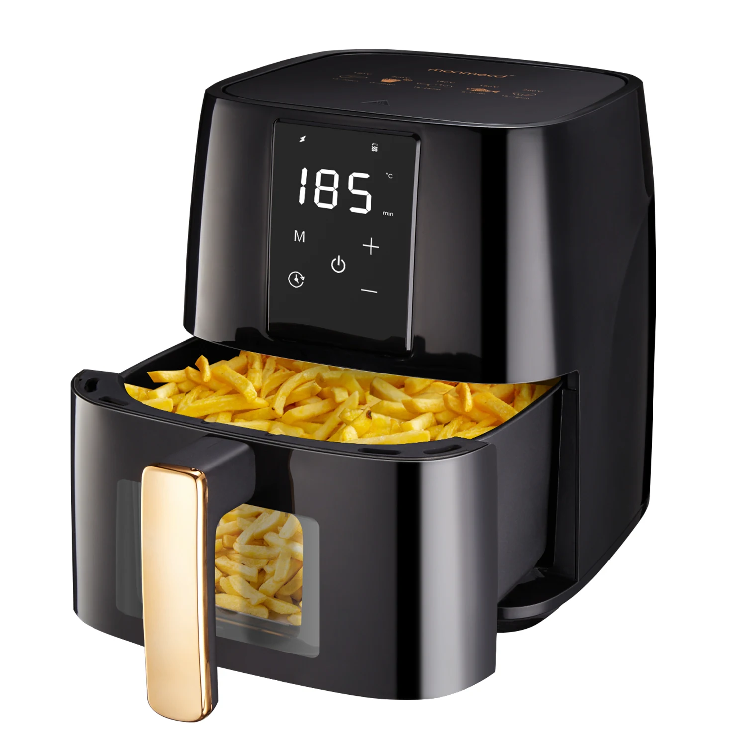 Oil-Free air Fryer-MONMECD-5.5L-1700W-temperature adjustable-window visible