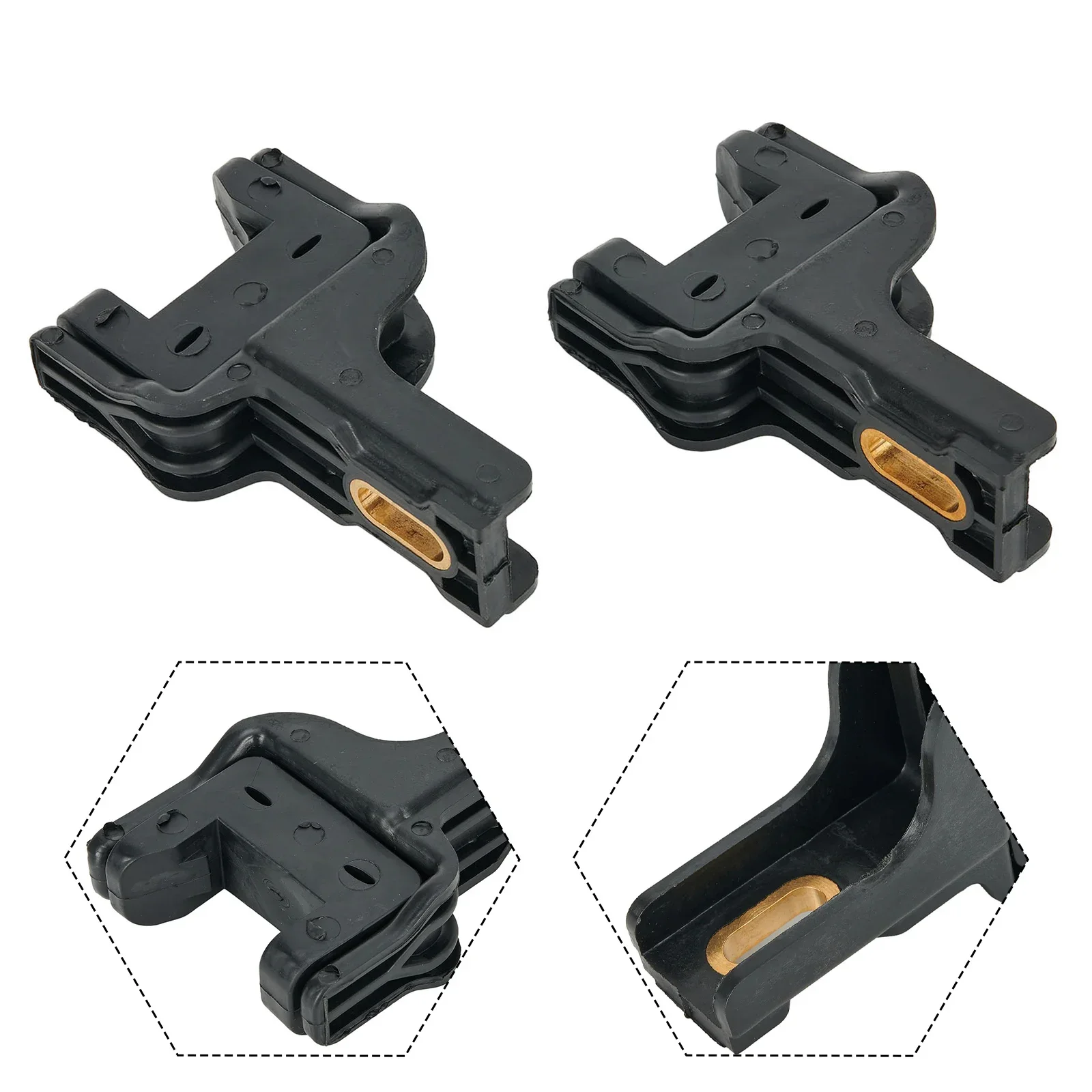 2x Car Upper Radiator Bracket Insulator High-performance Car Sensor Raditor For Dodge For Charger For Challenger 06-20