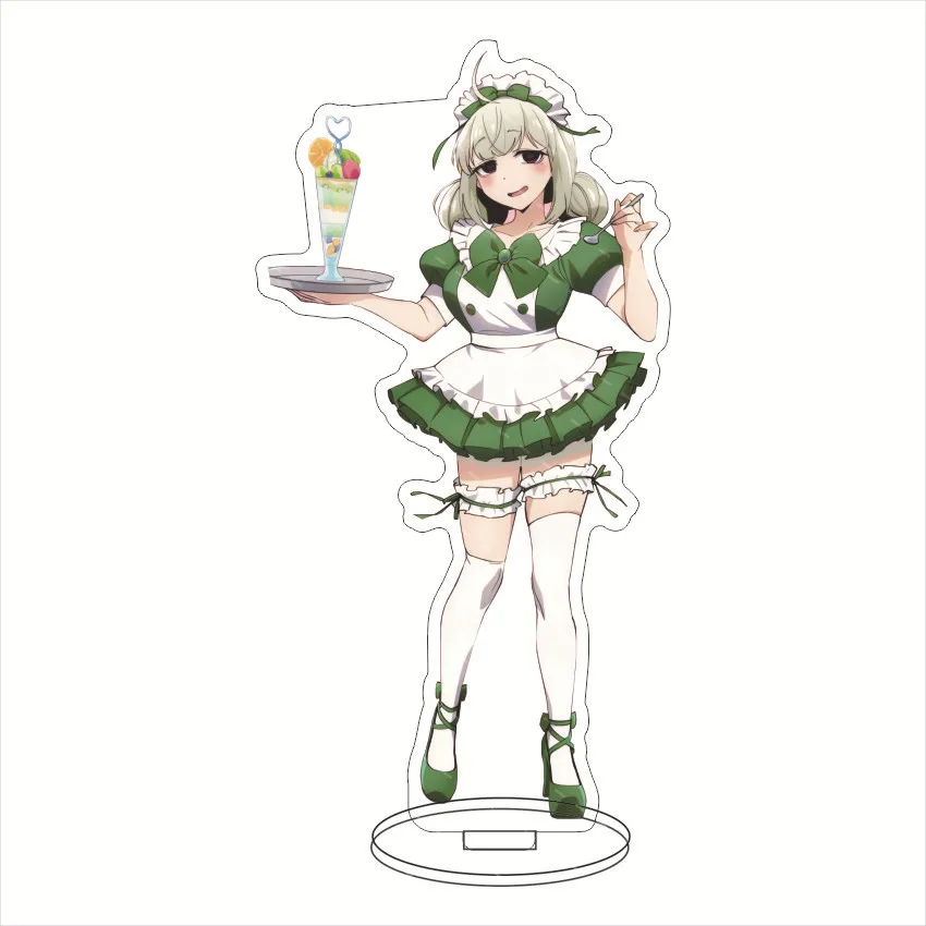 أنيمي Gushing فوق الفتيات السحرية الاكريليك حامل الشكل عرض تأثيري سحر نموذج لوحة زخارف مكتب عرض هدايا عيد الميلاد الدعائم