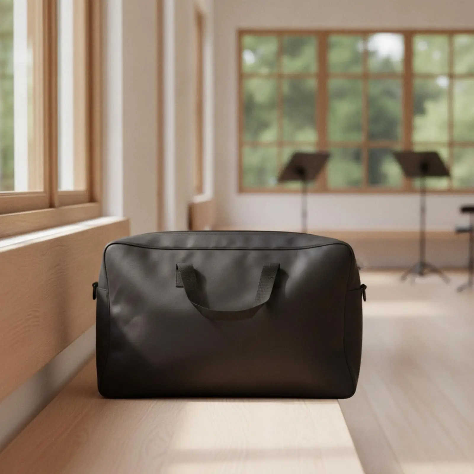 Lightweight Music Stand Bag with Handle for Folding Guitar Holder Acoustic Guitar Cover Storage for Musicians on Move