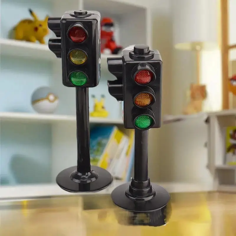 Children's Toy Traffic Light Model, Teaches Safety, Single Piece.
