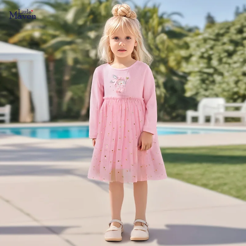 

Children's Clothing Wholesale New Girls' Dress Autumn Mesh Children's Skirt