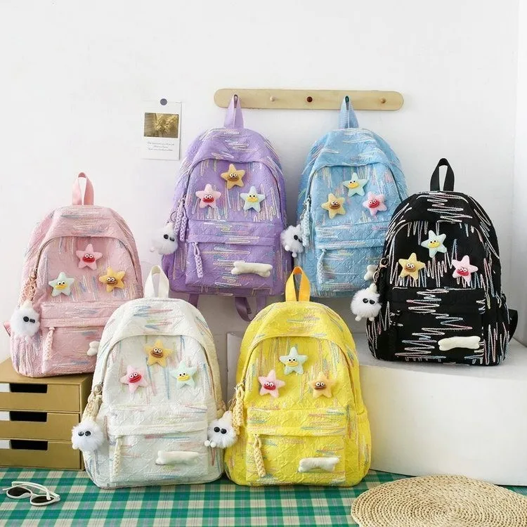 

Trendy Instagram School Backpack for Women: Spacious College&Travel Storage Bag-Stylish Commuter Organizer with High Aesthetic