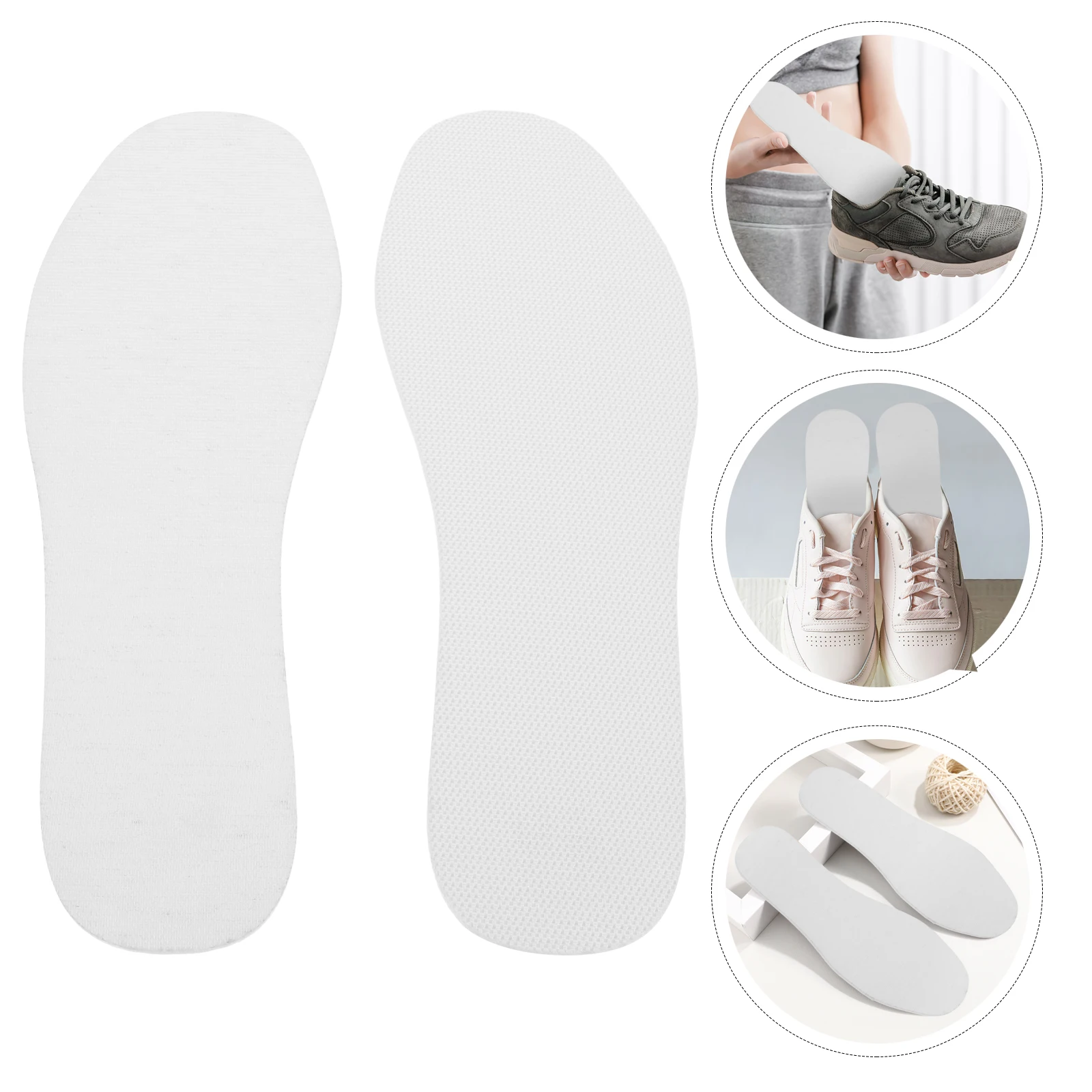 

1 Pair Anti-Nail Shoe Insoles Puncture Resistant Protective Inserts For Outdoor Sports Work Mens Womens Skate Basketball Roller