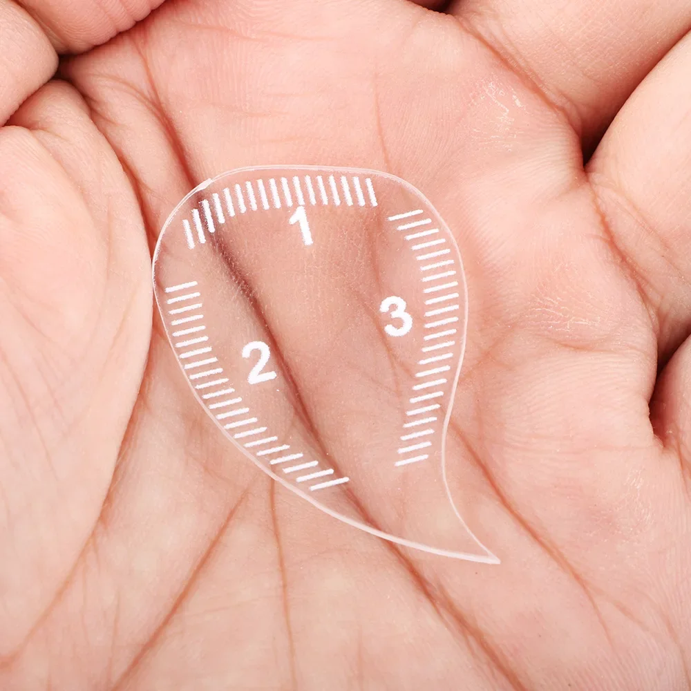 

Embroidery positioning tool eyebrow ruler eyebrow auxiliary design eyebrow shape positioning ruler fixed point symmetry