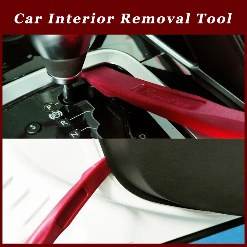 Outil de réparation en plastique pour voiture, panneau de clip de porte d\'autoradio, garniture de tableau de bord, retrait audio stéréo,