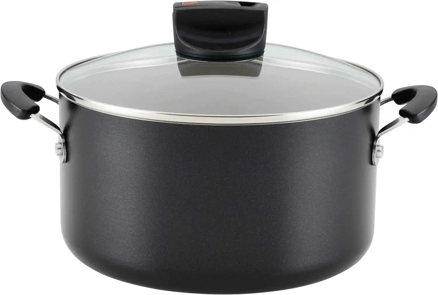 

Farberware Smart Control Nonstick Stock Pot/Stockpot with Lid, 6 Quart, Black