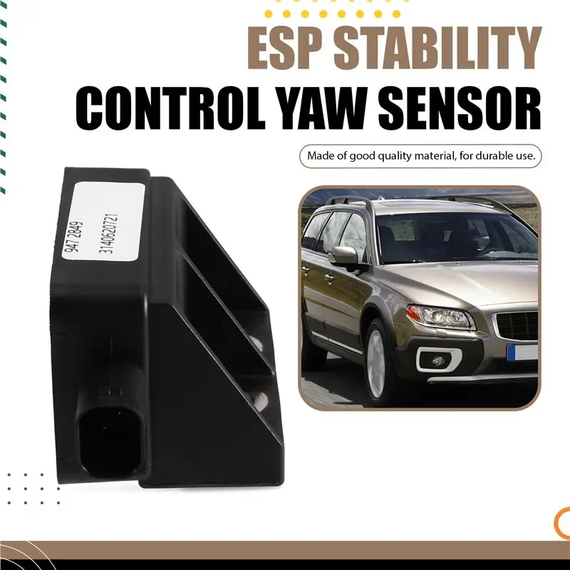 NEW HOT in Stock-For Volvo S80 V70 XC70 XC60 2007-2011 Compatible Yaw Rate Sensor ESP Stability Control 9472849 9472850 Yaw