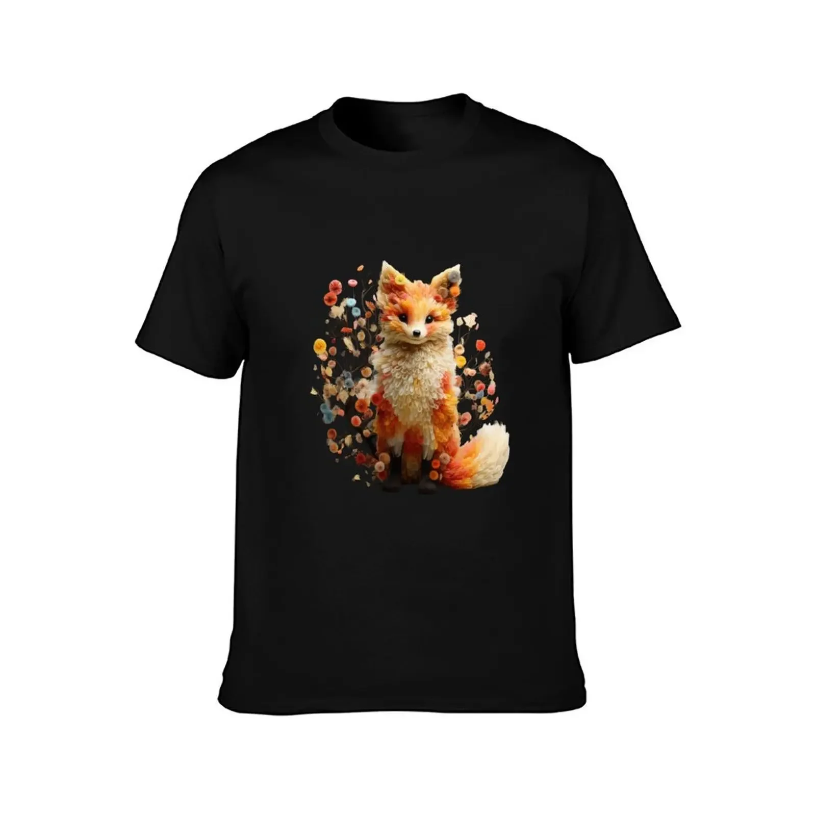 Surrealist Baby Red Fox Design T-Shirt new gifts and t-shirts football t shirt black t-shirts for men